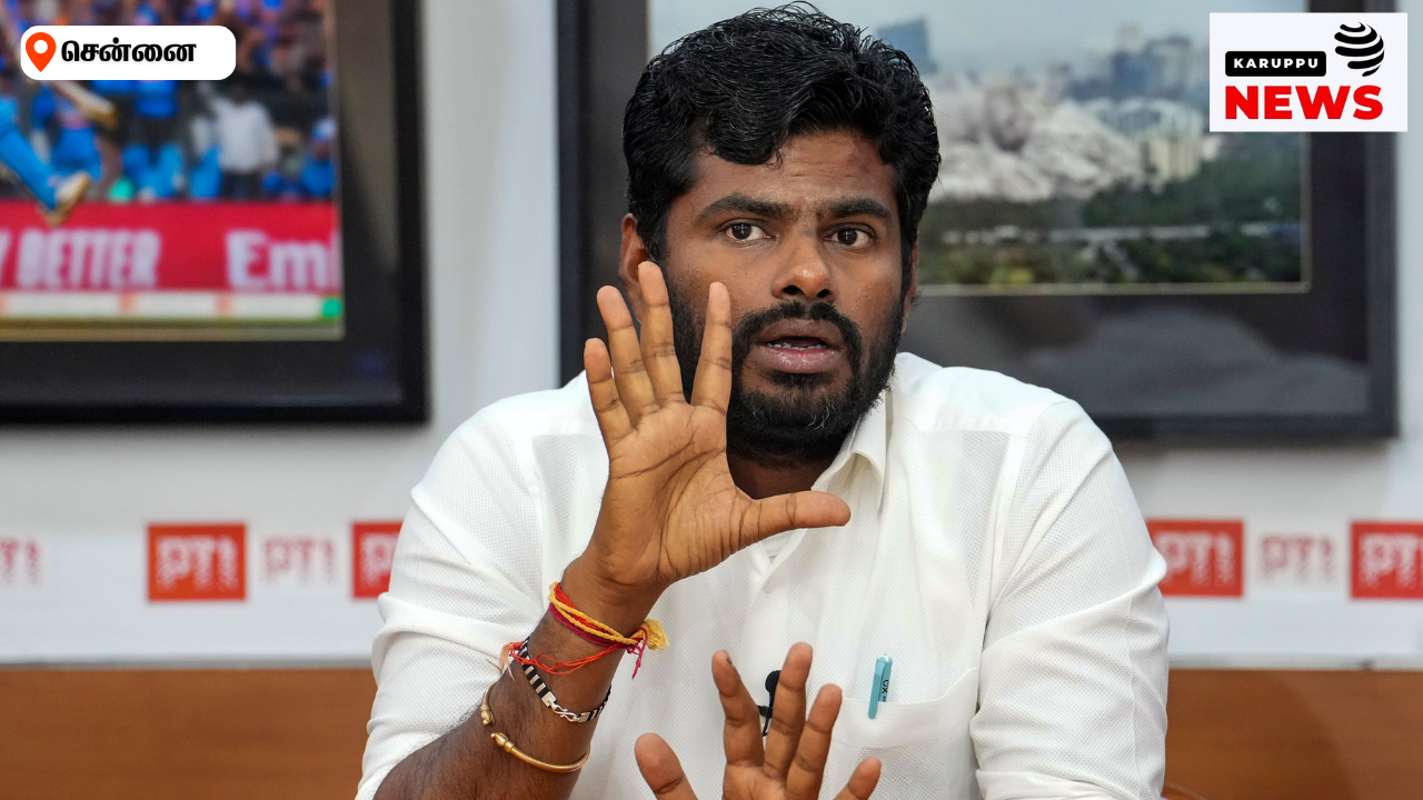 அண்ணாமலைன் தகவல்கள்: வட இந்தியர்கள் குற்றங்களுக்கு பிரதானம்?