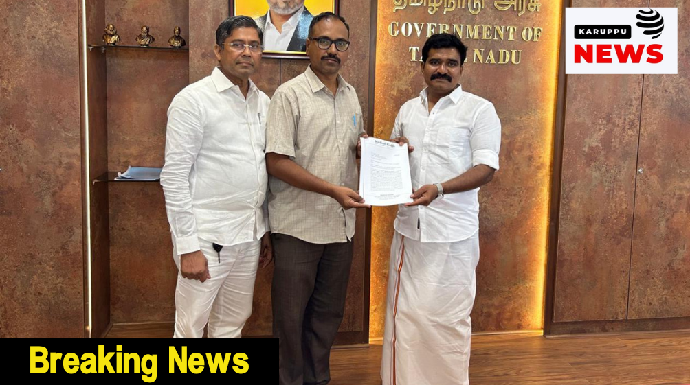 arappor-iyakkam-met-minister-nirmal-kumar-submits-40-corruption-complaints